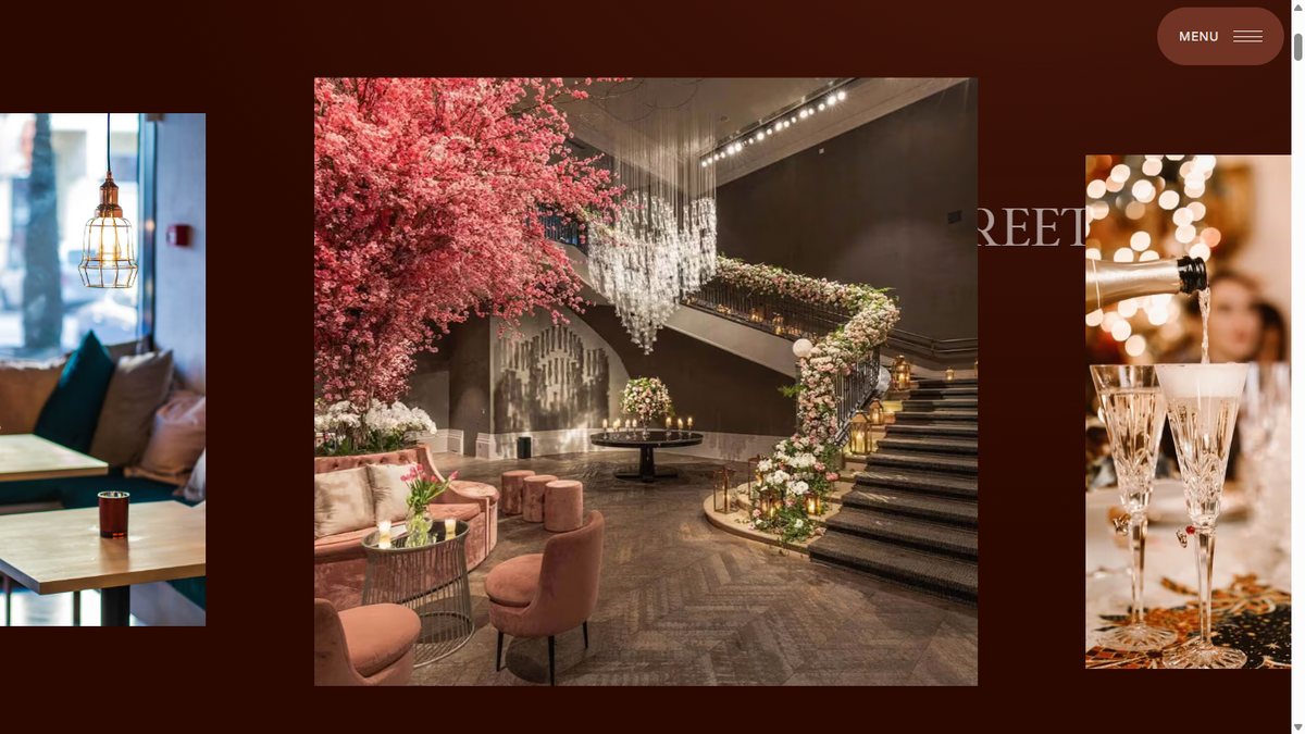Vespera — Hotel, rebuilt in React — screenshot